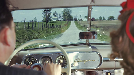 Driving in a Studebaker